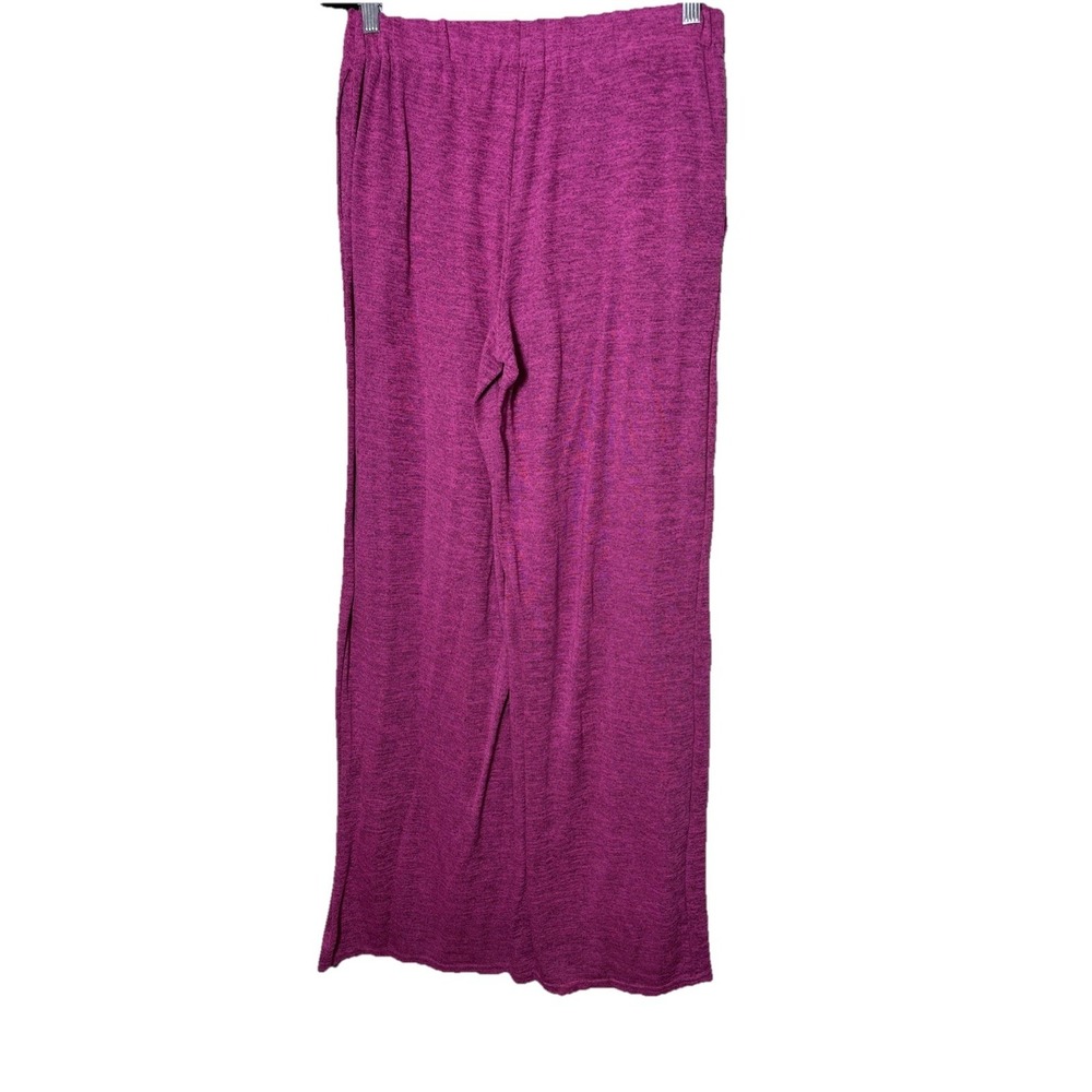 Daisy High Waisted Wide Leg Pink Stretchy Pants Boohoo Y2K-Style Comfy Size XL